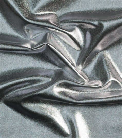 black metallic silver fabric|fabric with metallic threads.